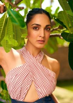 કિયારા અડવાણીનો ડેનિમ ચેફર્ડ ડેપ્ડ ફ્લેયર્ડ જંપસૂટમાં જોવા મળ્યો કાતિલ અંદાજ