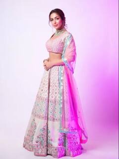 ਲਹਿੰਗੇ 'ਚ ਆਪਣੀ ਖੂਬਸੂਰਤੀ ਦਾ ਜਲਵਾ ਦਿਖਾਉਂਦੀ ਨਜ਼ਰ ਆਈ ਮਲਾਇਕਾ ਅਰੋੜਾ, ਵੇਖੋ ਖੂਬਸੂਰਤ ਤਸਵੀਰਾਂ