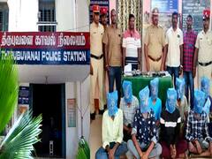 Puducherry: வாடகைக்கு வீடு எடுத்து கஞ்சா விற்பனை! கல்லூரி மாணவர்கள் உள்பட 8 பேர் கைது!!