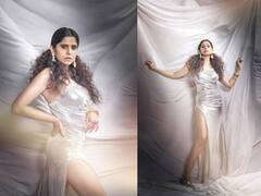 In Pics: सई ताम्हणकरचा ग्लॅमरस अवतार; सिल्वर ड्रेसमध्ये केला कहर!