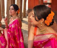 In Pics : दिव्या खोसला कुमारचा ट्रेडिशनल लूक, दिसतेय फारच सुंदर, पाहा फोटो...