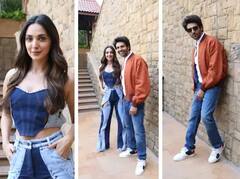 Bhool Bhulaiyaa 2ના પ્રમોશન દરમિયાન કૂલ અંદાજમાં સ્પૉટ થયા કાર્તિક આર્યન અને કિયારા અડવાણી