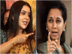 महाराष्ट्र में सीएम योगी की चर्चा, सुप्रिया सुले और अमृता फडणवीस में इस बात पर वार-पलटवार