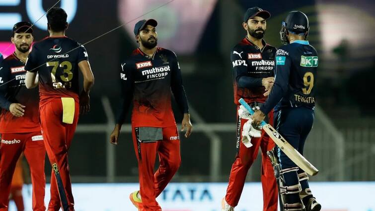 RCB vs GT, Match Highlights: Gujarat Titans defeat Royal Challengers Bangalore by 6 wickets to retain top spot RCB vs GT, Match Highlights: ফের বিধ্বংসী তেওয়াটিয়া, আরসিবিকে ৬ উইকেটে হারিয়ে লিগ শীর্ষে গুজরাত