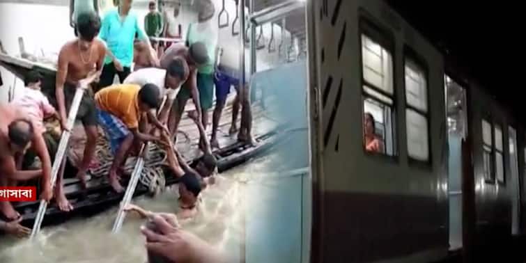 Weather update norwester boat capsized train service disrupted casualty in south bengal West Bengal Rain : রায়মঙ্গলে নৌকাডুবি, শিয়ালদা দক্ষিণে ট্রেন চলাচলে বিঘ্ন, ঝড়ের তাণ্ডবে ৪ জনের মৃত্যু