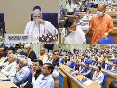 IN PICS | Joint Conference Held In Delhi, PM Modi Speaks To CMs, Chief Justices Of The Country