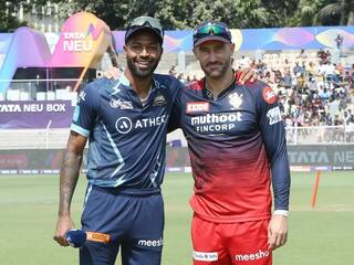 GT vs RCB: बैंगलोर ने गुजरात के खिलाफ टॉस जीतकर किया पहले बैटिंग का फैसला, देखें प्लेइंग इलेवन