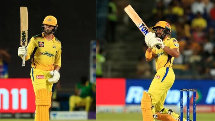 SRH vs CSK, IPL 2022: Ruturaj Gaikwad, Devon Conway power Chennai Super Kings to 202/2 IPL 2022: নিশ্চিত সেঞ্চুরি মিস রুতুরাজের, অর্ধশতরান কনওয়ের, বিশাল স্কোর বোর্ডে তুলল সিএসকে