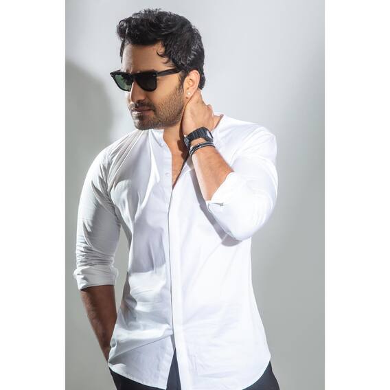 Vishwak Sen About His Partner: నమ్మకం ఉండాలి | Ashokavanamlo Arjuna Kalyanam Promotions | ABP Desam