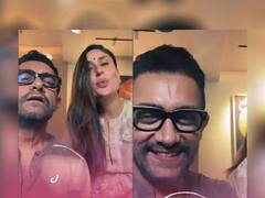 Laal Singh Chaddha: 'लाल सिंग चड्ढा'च्या प्रमोशनचा हटके फंडा! करीना कपूर-आमिर खाननं पूर्ण केलं ‘फेदर चॅलेंज’