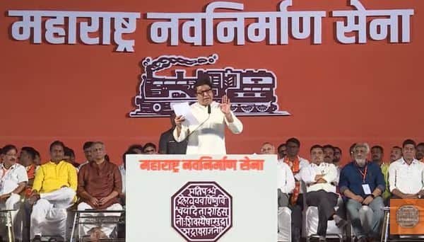 Raj thackeray aurangabad rally says rallies  in  maharashtra all districts hanuman  chalisa row loudspeakers key highlights Raj Thackeray Aurangabad Rally: ઔરંગાબાદમાં રાજ ઠાકરેનું શક્તિ પ્રદર્શન, શરદ પવાર પર નિશાન સાધ્યું