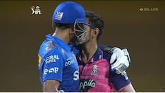 RR vs MI: મેચ દરમિયાન સુર્યકુમાર અચાનક ચહલને ભેટી પડ્યો, દર્શકો બોલ્યા - શું બન્ને કિસ કરી રહ્યા છે, જાણો સમગ્ર મામલો