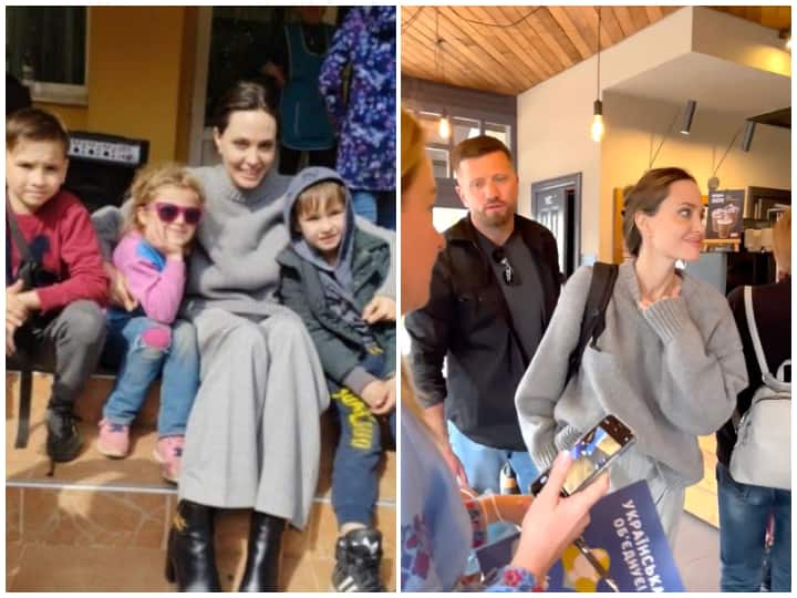 Angelina Jolie Pays Surprise Visit To Ukraine, Meets Children & Volunteers Angelina Jolie Pays Surprise Visit To Ukraine, Meets Children & Volunteers