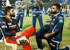 मॅचविनर राहुल तेवतियाने विराट कोहलीसमोर गुडघे टेकून केली चर्चा,  फोटो सोशल मीडियावर व्हायरल