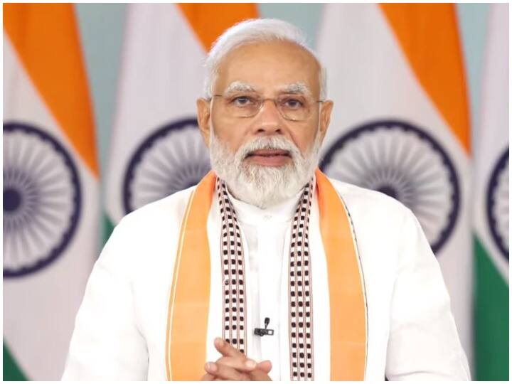 PM Modi inauguration of Sardar Patel statue at Sanatan Mandir Cultural Centre in Canada says India is a thought voice on climate change PM Modi Canada: पीएम मोदी ने किया कनाडा के कार्यक्रम को संबोधित, बोले - राष्ट्र के साथ एक विचार और संस्कार भी है भारत