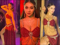 भोजपुरी सेंसेशन नमृता मल्ला ने शेयर की अपने नए गाने की एक झलक, रेड ड्रेस में लग रही हैं कमाल