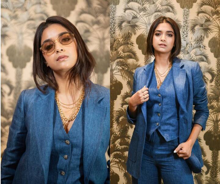 अभिनेत्री किर्ती सुरेशने नुकतेच इंस्टाग्रामवर काही फोटो शेअर केले आहेत.