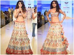 Shilpa Shetty On Ramp: शिल्पा शेट्टी ने बॉम्बे फैशन वीक में बिखेरा जलवा, स्टनिंग और गॉर्जियस अंदाज से लूट ली महफिल