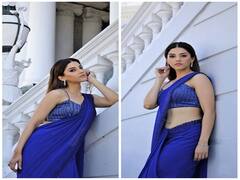 Mehreen Pirzada: புடவையில் பட்டாசாக வெடிக்கும் பட்டாஸ் பட நடிகை..!