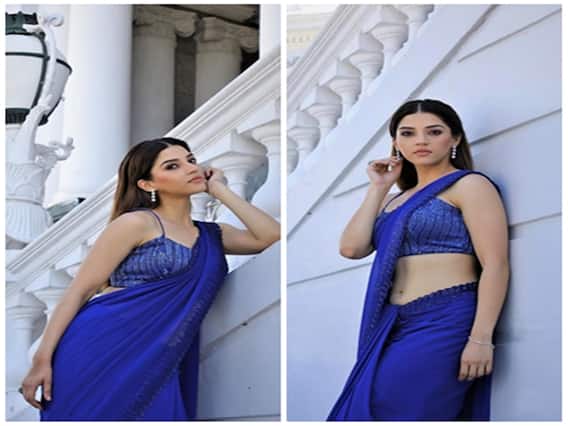 Mehreen Pirzada: புடவையில் பட்டாசாக வெடிக்கும் பட்டாஸ் பட நடிகை..! Mehreen Pirzada: புடவையில் பட்டாசாக வெடிக்கும் பட்டாஸ் பட நடிகை..!