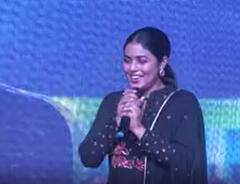 Actress Poorna : విద్యార్థులతో ఆడి పాడిన హీరోయిన్ పూర్ణ| ABP Desam