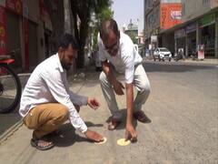 Churu Weather News: राजस्थान के चूरू में भयंकर गर्मी, सड़क पर पापड़ सेंकते दिखे लोग, फिर जो हुआ वो...