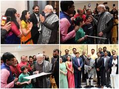 PM Modi Receives A Warm Welcome From Indian Community In Berlin, Meets Chancellor Scholz | In Pics
