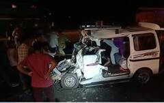 લીમડી-અમદાવાદ હાઈવે પર ઈકો કાર અને બસ વચ્ચે અકસ્માત, 4 લોકોના ઘટનાસ્થળે જ મોત