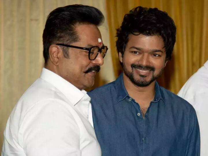 Thalapathy 66 : actor Sarathkumar shared interesting information about actor Vijay Thalapathy 66 : அவர் சூப்பர்ஸ்டார் ஆவாருன்னு எனக்கு அப்பவே தெரியும்... விஜய் குறித்து சுவாரஸ்ய தகவலை பகிர்ந்த சரத்குமார்!