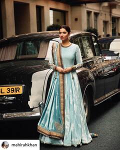In Pics: नीले रंग की ड्रेस में अप्सरा लगीं माहिरा खान, सामने आई बेहद खूबसूरत तस्वीरें