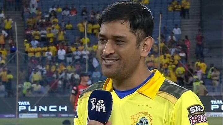 You'll definitely see me in yellow jersey next year: MS Dhoni opens up about CSK future after returning as captain IPL 2022: ਕੀ IPL ਦੇ ਅਗਲੇ ਸੀਜ਼ਨ 'ਚ ਖੇਡਦੇ ਨਜ਼ਰ ਆਉਂਗੇ MS ਧੋਨੀ? ਮਾਹੀ ਨੇ ਇਹ ਦਿੱਤਾ ਜਵਾਬ
