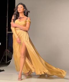 ਹਾਈ ਸਲਿਟ ਗੋਲਡਨ ਗਾਊਨ 'ਚ ਸੁਸ਼ਮਿਤਾ ਸੇਨ ਨੇ ਕਰਵਾਇਆ ਫੋਟੋਸ਼ੂਟ, ਤਸਵੀਰਾਂ ਦੇਖ ਕੇ ਫੈਨਜ਼ ਨੇ ਦਿੱਤਾ ਇਹ ਰਿਐਕਸ਼ਨ