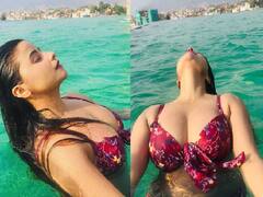 In Pics: अभिनेत्रीचा जलवा; चाहते म्हणतात, 'पानी में आग लगा दी...!'