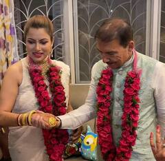 Photos: પૂર્વ ક્રિકેટરે અરુણ લાલે તેમનાથી 28 વર્ષ નાની ઉંમરની બુલબુલ સાહા સાથે લગ્ન કર્યા, જુઓ લગ્નની તસવીરો