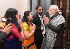 PM Modi Receives A Warm Welcome From Indian Community In Berlin, Meets Chancellor Scholz | In Pics