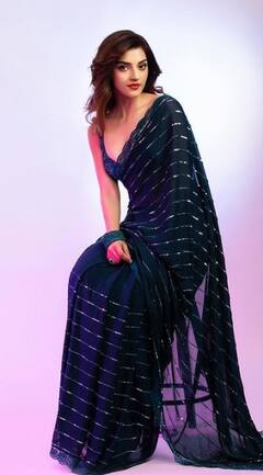 Mehreen Pirzada: புடவையில் பட்டாசாக வெடிக்கும் பட்டாஸ் பட நடிகை..!