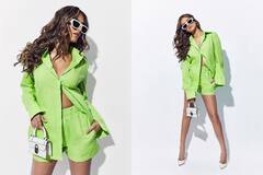 Photos: कैमरे में कैद हुआ तारा सुतारिया का ग्लैम लुक, एक्ट्रेस ने बिखेरे हुस्न के जलवे