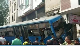 સુરતમાં સીટી બસની બ્રેક ફેલ થતા દુકાનમાં ઘુસી ગઈ, મચી અફરાતફરી