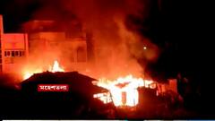 Maheshtala: মহেশতলায় আগুন, পুড়ে ছাই ১০ টি ঝুপড়ি।Bangla News
