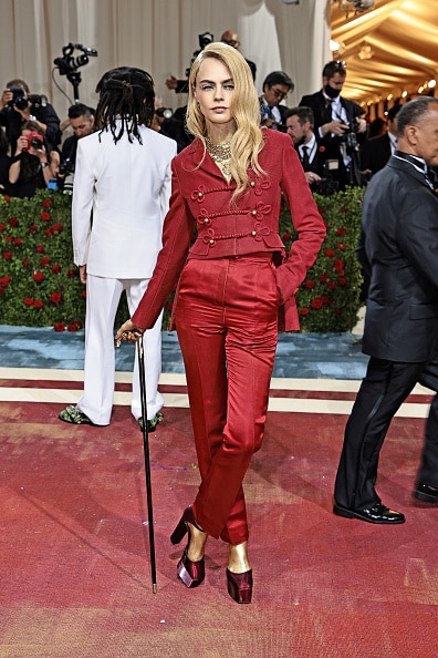 Met Gala 2022: Supermodel Cara Delevingne Goes Topless On Red Carpet