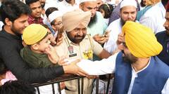 In Pics: पंजाब के सीएम Bhagwant Mann ने ईद पर की प्रदेशवासियों से मुलाकात, बोले - पंजाब में नहीं उग सकता नफरत का बीज
