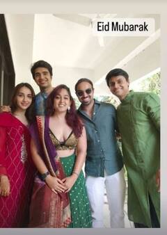 Eid al-Fitr 2022: बहन आयरा खान के साथ ईद मनाते नजर आए इमरान खान, सामने आई तस्वीरें