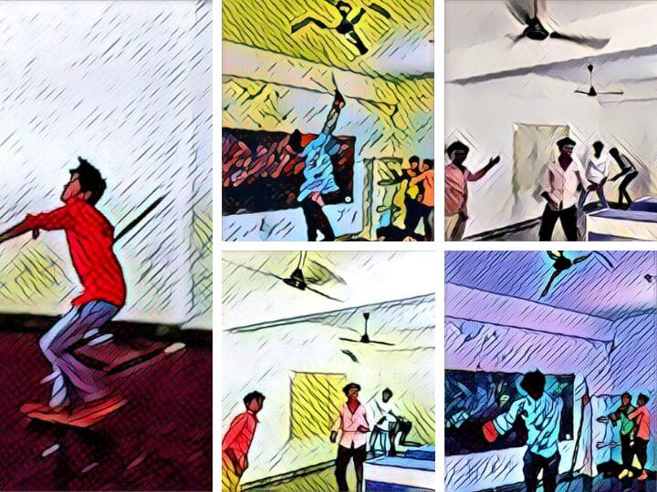 School students vandalizing furniture at school in Anantapuram Viral Video: అనంతపురం జిల్లాలో విద్యార్థుల వింతచేష్టలు, స్కూల్‌లో ఫర్నీచర్ ధ్వంసం, సోషల్ మీడియాలో వీడియో వైరల్‌