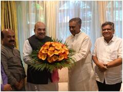 Karnataka Politics: JDS को झटका, अमित शाह की उपस्थिति में बसवराज होराती BJP में शामिल