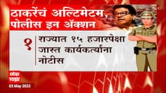 Raj Thackeray Case प्रकरणी महाराष्ट्रात कुणाकुणाला नोटीस? किती कार्यकर्ते पोलिसांच्या ताब्यात?