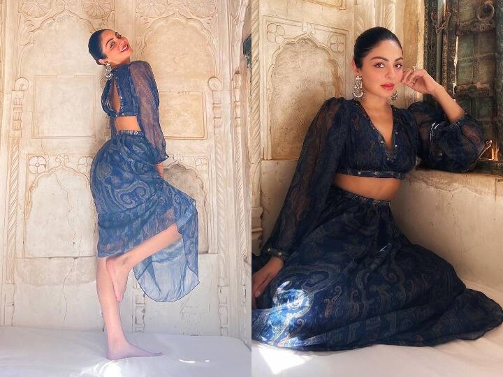Neeru Bajwa News Look: पंजाबी एक्ट्रेस नीरू बाजवा (Neeru Bajwa) ना सिर्फ अपनी एक्टिंग बल्कि, बेबाक अंदाज और खूबसूरत स्टाइल के लिए भी काफी फेमस हैं. इन दिनों वो राजस्थान (Rajasthan) में अपनी अपकमिंग फिल्म की शूटिंग कर रही हैं. इसी बीच उन्होंने सोशल मीडिया पर कुछ ग्लामरस तस्वीरें शेयर कर अपने पैन्स को ट्रीट दी हैं. नीरू की ये तस्वीरें काफी वायरल भी हो रही हैं. डालिए इनपर एक नजर....