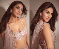 In Pics : शाम गुलाबी... शहर गुलाबी... वाणी कपूरचा 'गुलाबी' लूक