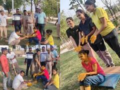 Dungarpur Constable Marriage: डूंगरपुर में ड्यूटी पर तैनात थी महिला कॉन्स्टेबल, पुलिस लाइन में ही निभाई गई शादी की ये रस्म