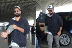 Vicky Kaushal Photos: विक्की कौशल ने दिखाया परफेक्ट एयरपोर्ट लुक, कार से निकलते ही एक्टर ने दिए डैपर पोसेस