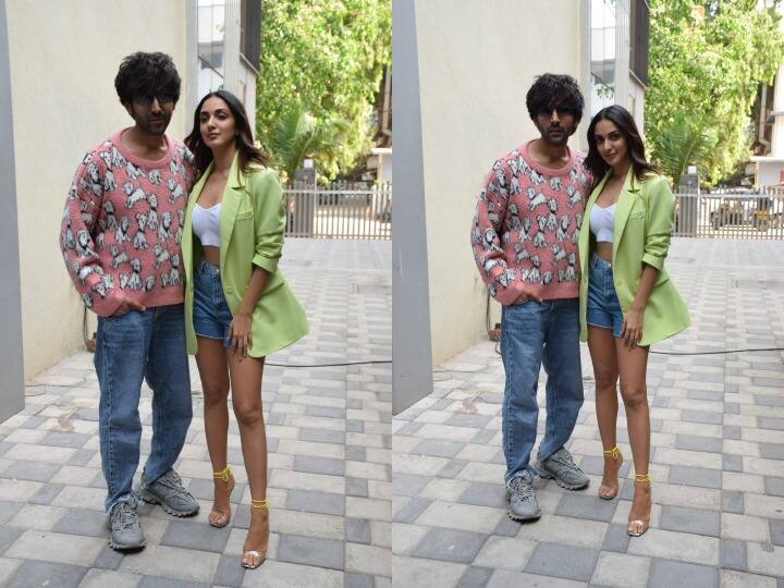 कार्तिक आर्यन और कियारा आडवाणी इस समय सुर्खियों का हिस्सा बने हुए हैं. वह इन दिनों अपनी आने वाली फिल्म भूल भूलैया 2 के प्रमोशन में लगे हुए हैं.